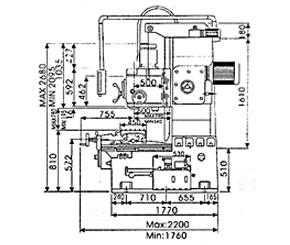 Conventional Milling Machine-TC-CB4½H