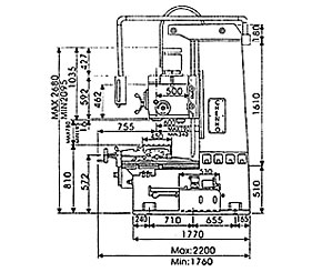 Conventional Milling Machine-TC-CB4½