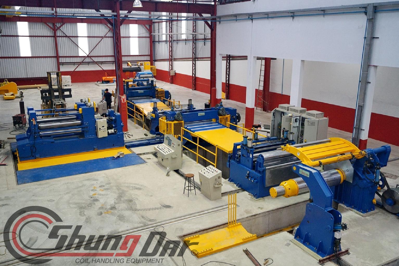 Steel slitting line-鋼卷自動化分條線