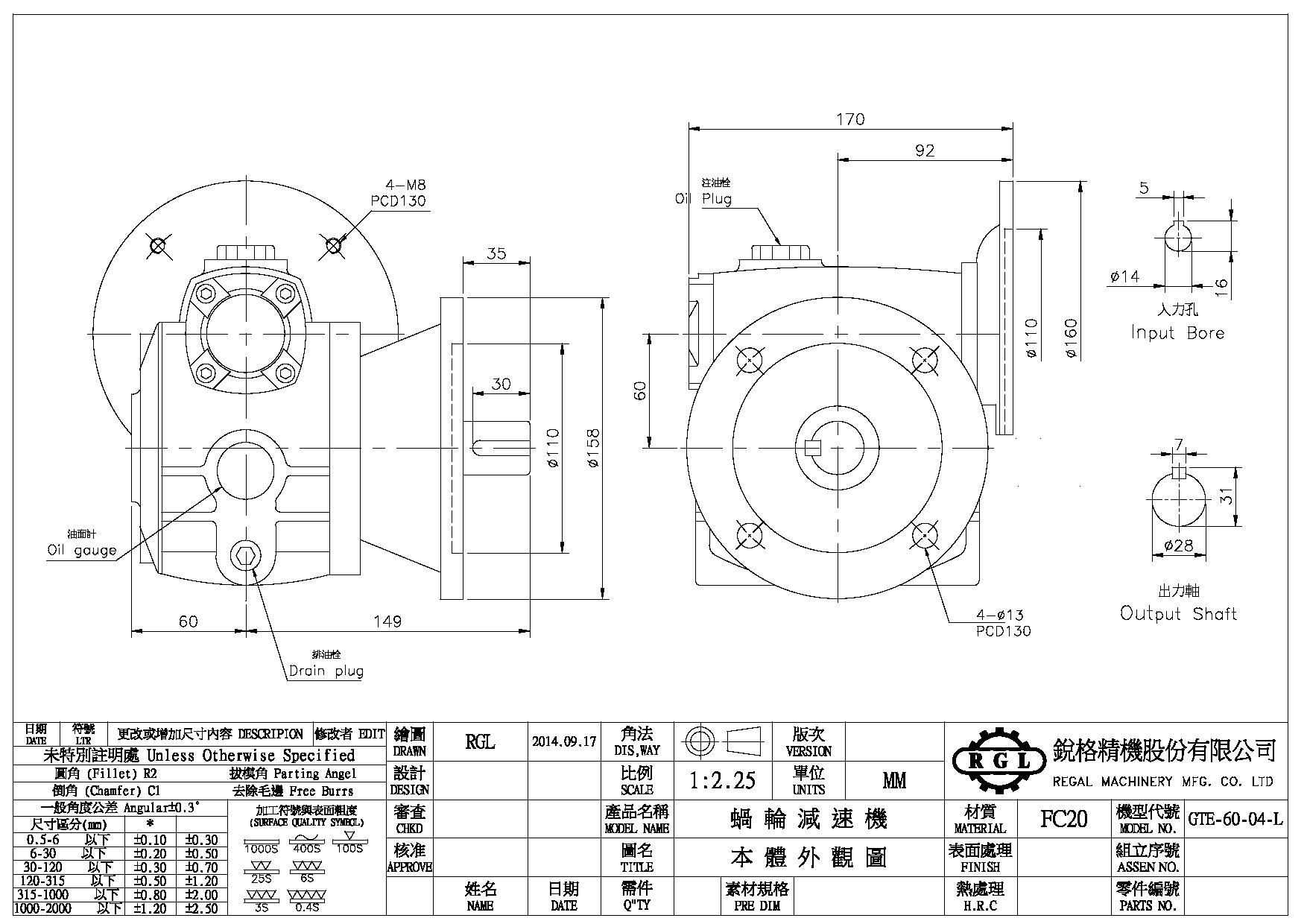 Double Flange Type Reducer-GTE 