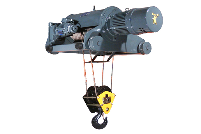 50HZ Double-rail Electric Wire Rope Hoist for Low Space application - Dual Speed