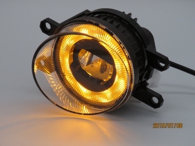 LED lens fog lamp