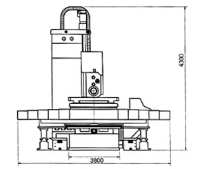 NC Horizontal Milling Machine-TC-CNCH-1000G