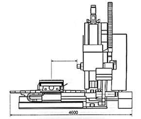 NC Bed type Boring Machine-TC-NCH2300