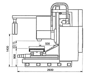 CNC Horizontal Machine Center-MCH630CG