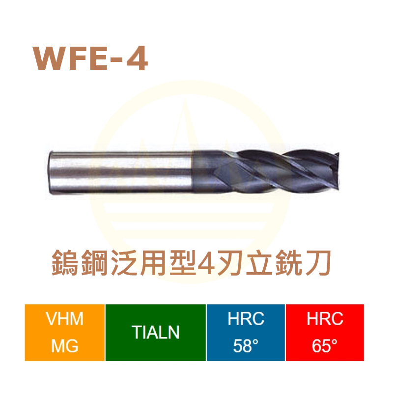 Four-flute.End Mills