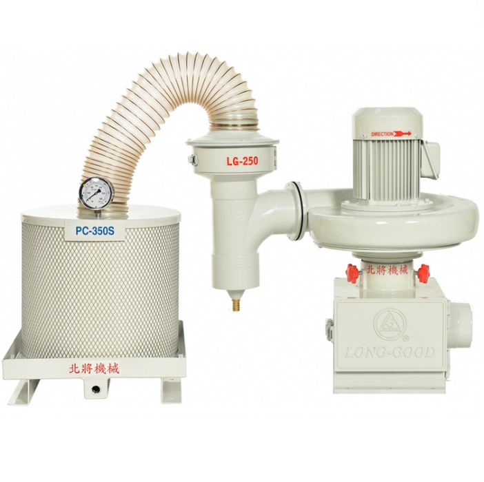 二段式高壓油霧回收機+分離式油煙處理座(S系列) -LG-250S