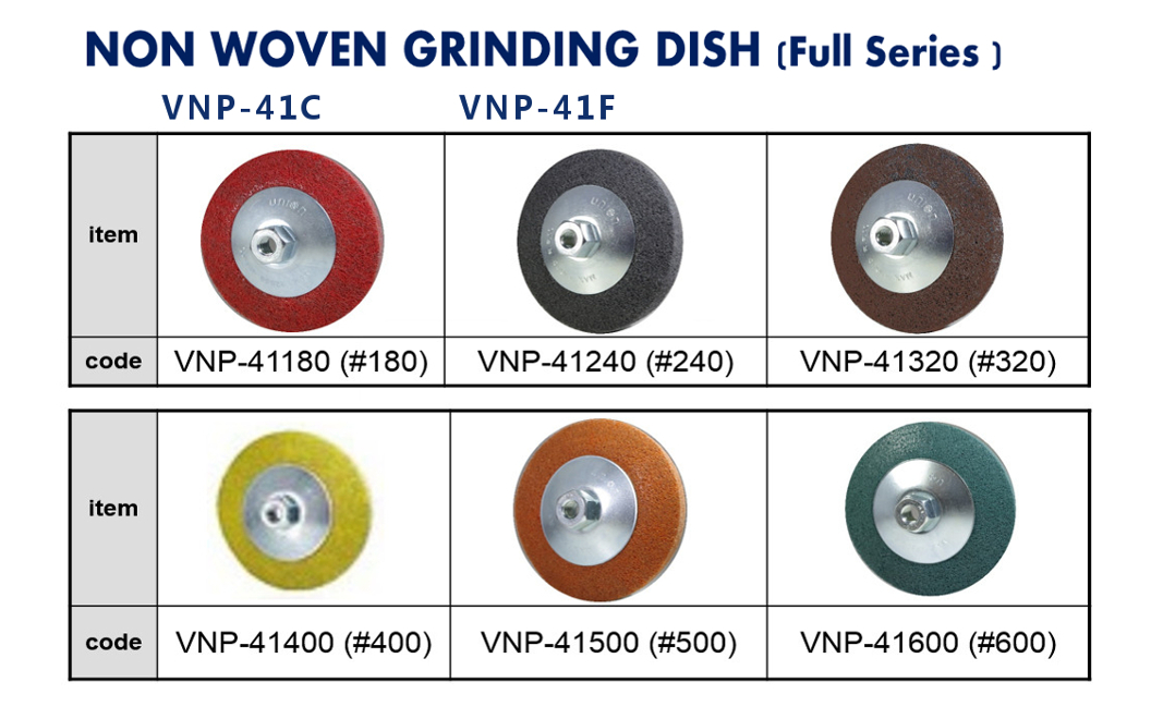 UNION Non woven grinding dish