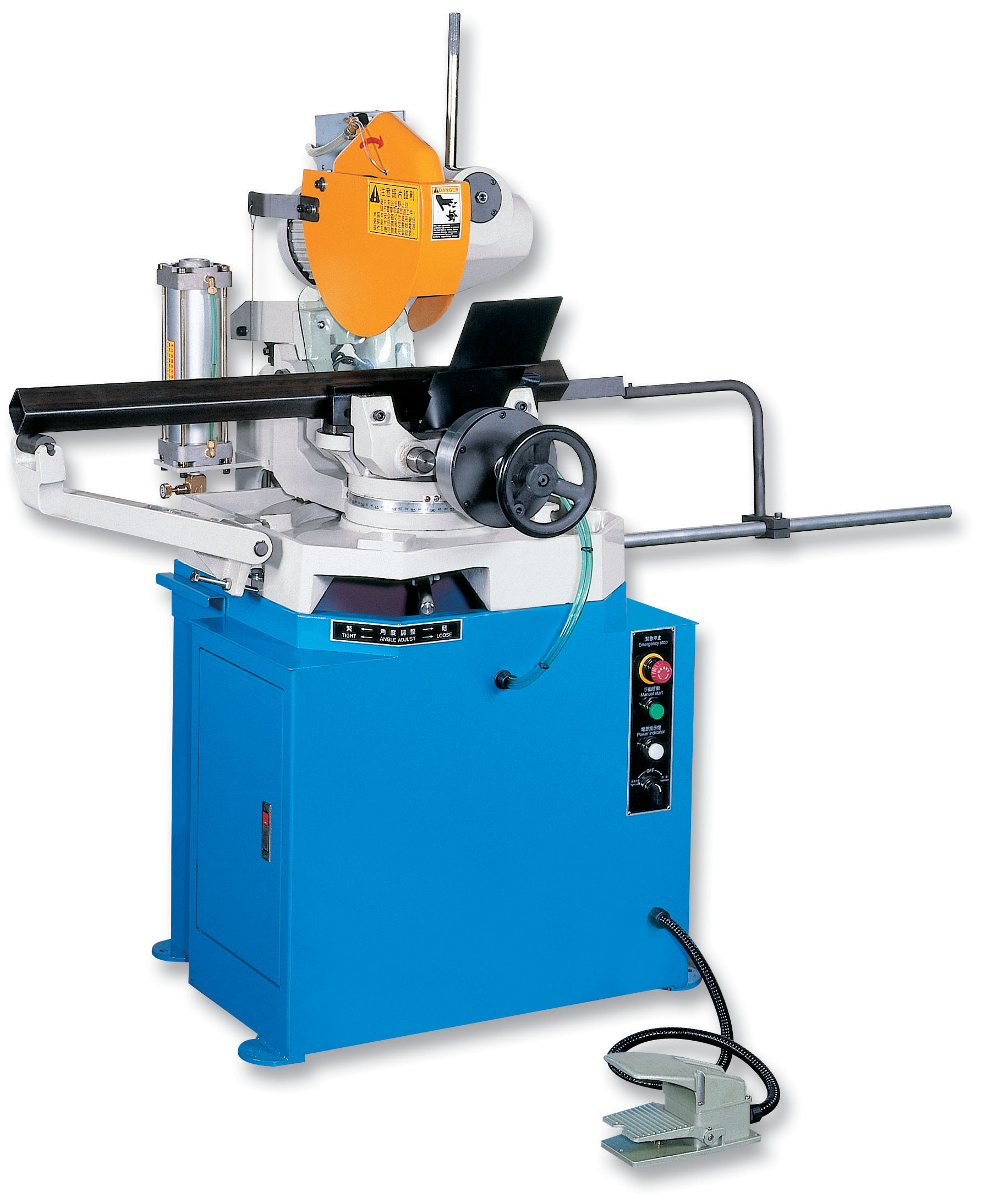 CIRCULAR SAWING MACHINE／MANUAL TYPE／PNEUMATIC TYPE／ SEMI AUTOMATIC TYPE