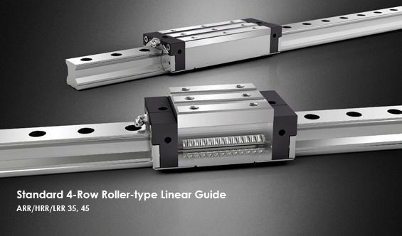 Standard 4-Row Roller-type Linear Guide
