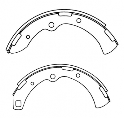 BRAKE SHOES -MS1140