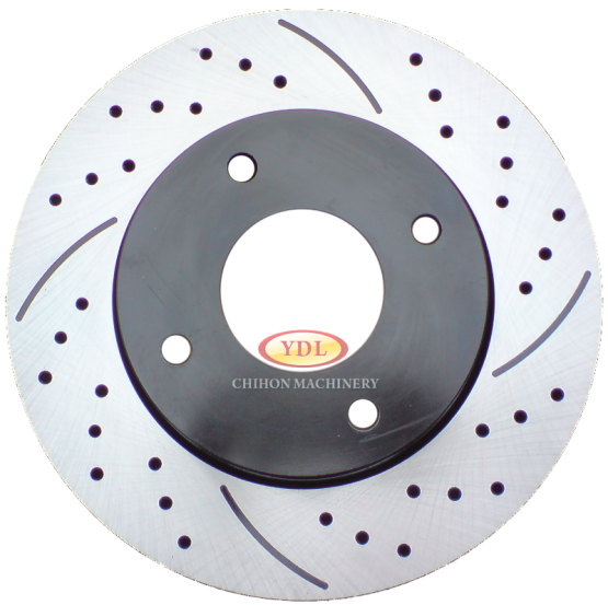 NISSAN  2005- Tiida 1.3-1.6  Black Coated Brake Disc Rotor