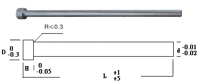 STRAIGHT EJECTOR PIN-SCM415-SCM415