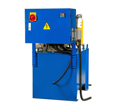 Abrasive flow machine