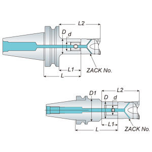 ZACK ACK 搪孔刀桿 + ZACK 搪頭-BT / NT 系列