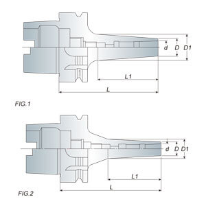 ADS High Speed Collet Chuck HSK Series-HSK 系列