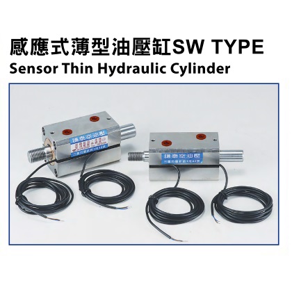 Sensor Thin Hydraulic Cylinder