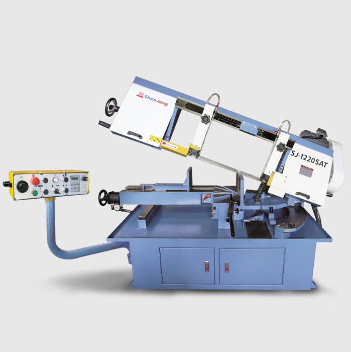 Semi-automatic Bandsaw｜Swivel Frame Type , Bi-direction Mitre-cutting