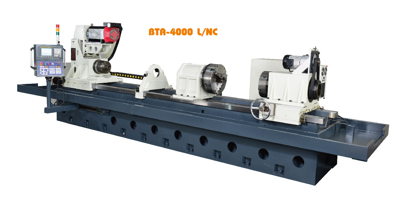 SINGLE SPINDLE TYPE – BTA (BORING AND TREPANNING ASSOCIATION) – CENTER OF A CIRCLE DRILLING MACHINE 