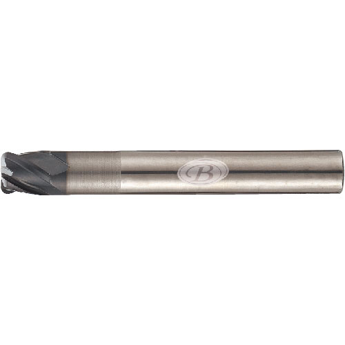 極細微粒碳化鎢 圓鼻短刃 4刃立銑刀-ST880-4BNSR(TIALN)