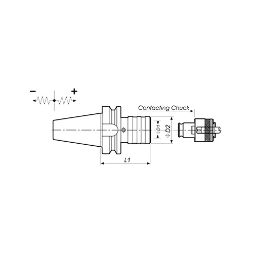 WF QUICK CHANGE TAPPING CHUCK (WITH LENGTH COMPENSATION)