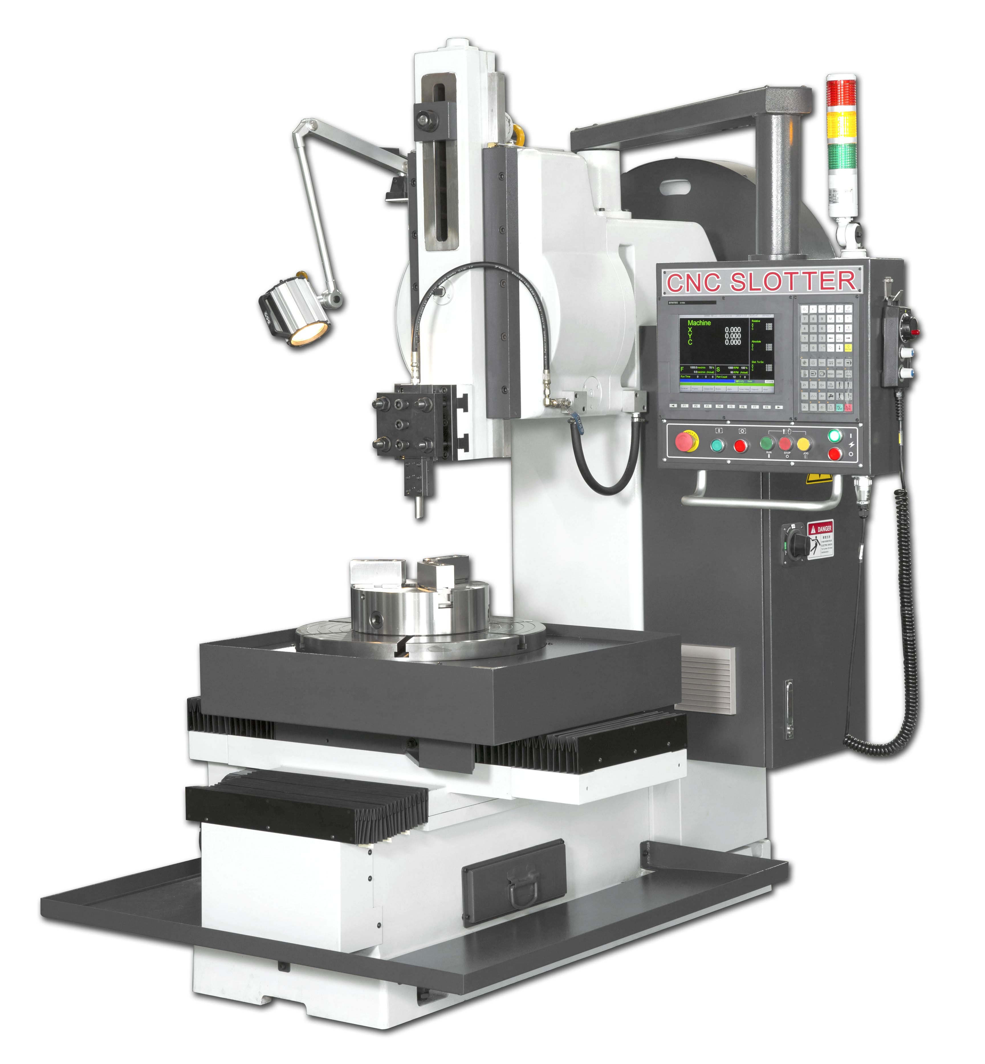 CNC精密插床 ( X,Y 軸自動進給+圓盤自動分度)-CNC-350