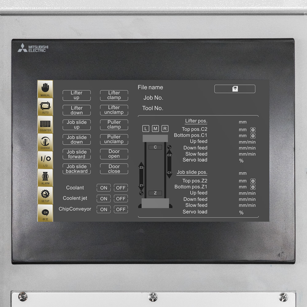 Servo table-up broaching machine: An example of door closer piston broaching 8 ton