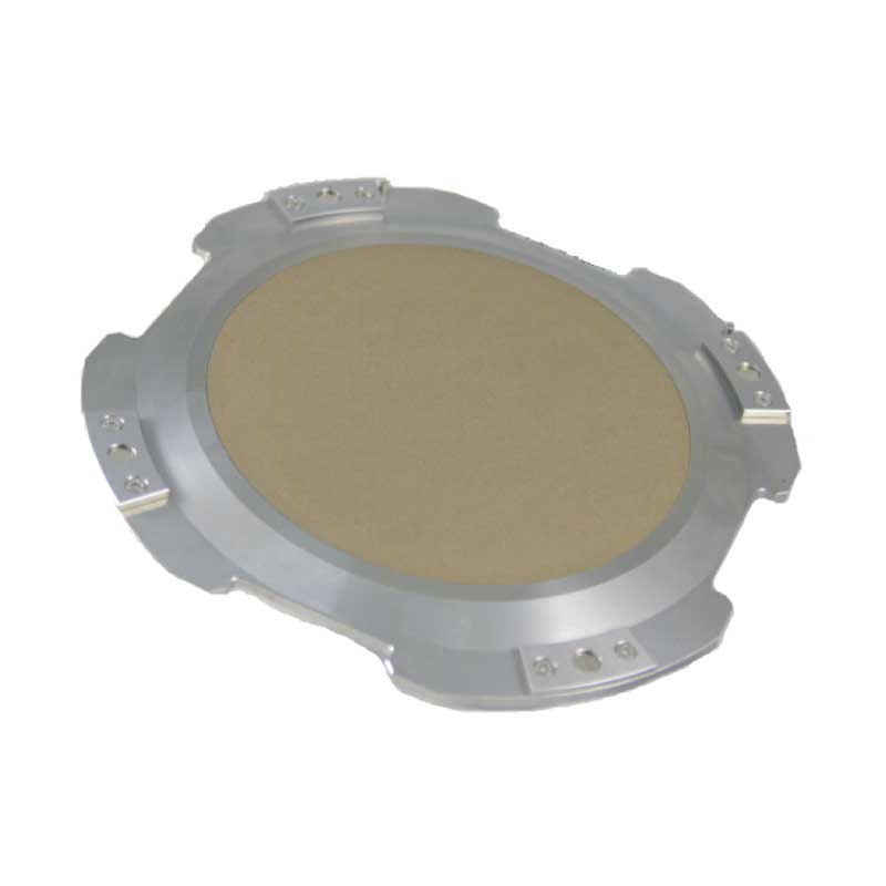 Porous ceramic chuck table