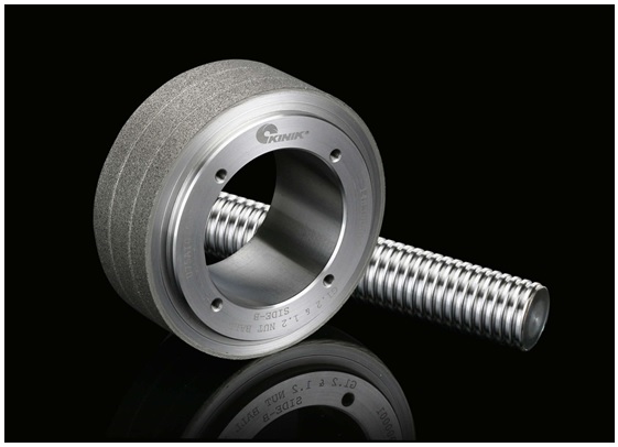 Diamond roller for dressing profile grinding wheel of ball screw