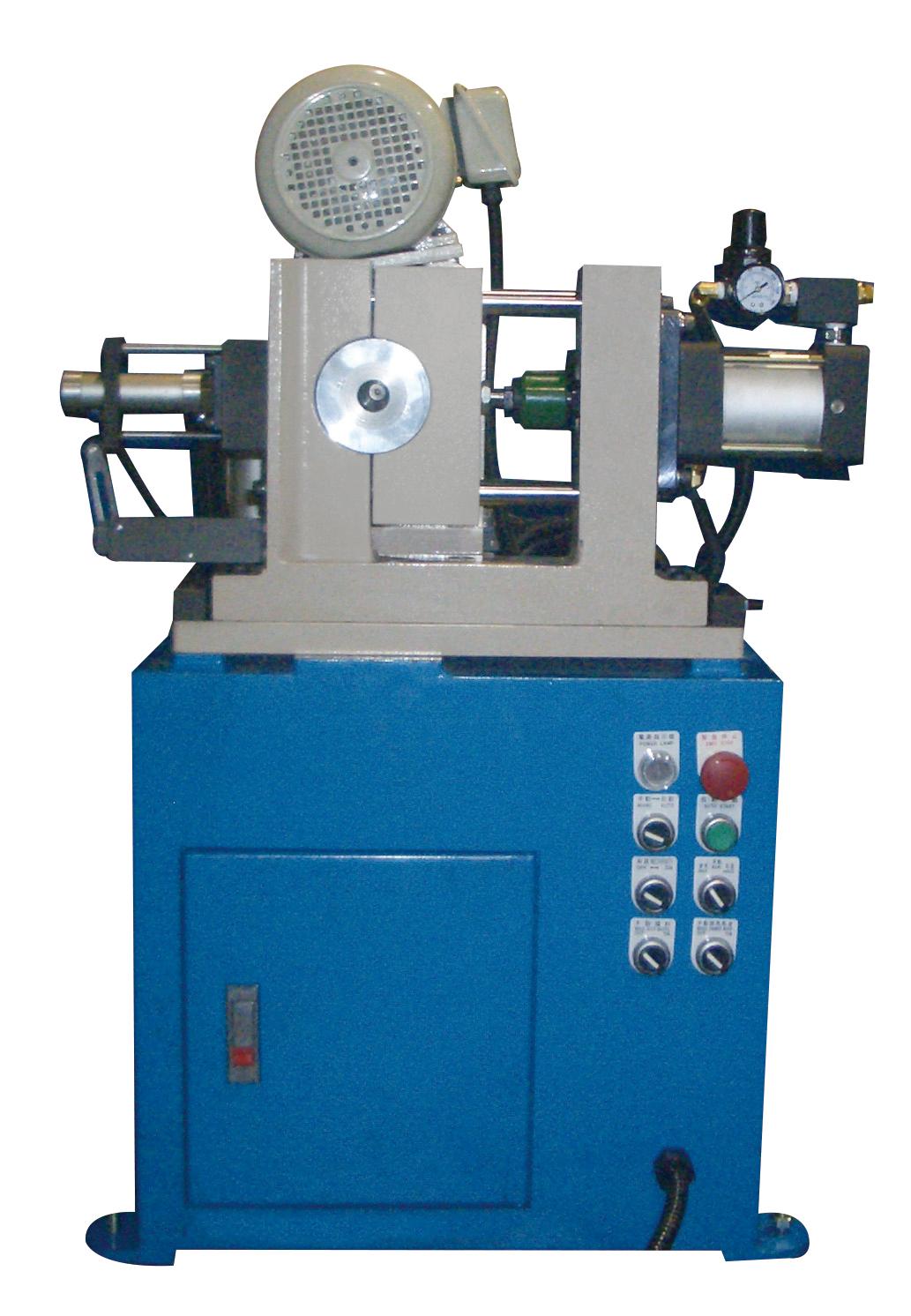 SINGLE END CHAMFERING MACHINE FOR METAL ROUND TUBE,BAR／SEMI AUTOMATIC TYPE-C-60-2A,C-80-2A,C-120-2A