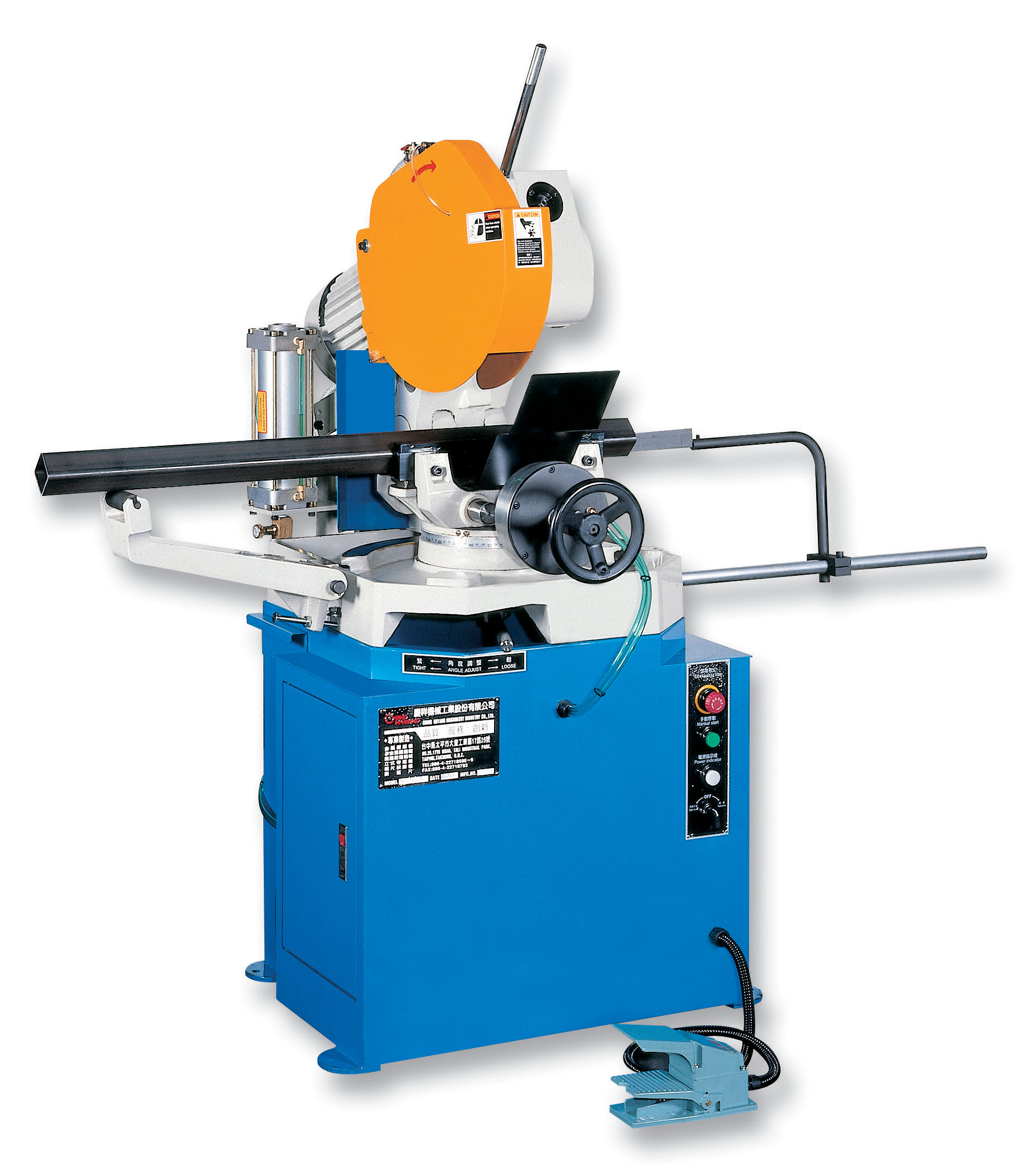 CIRCULAR SAWING MACHINE／MANUAL TYPE／PNEUMATIC TYPE／ SEMI AUTOMATIC TYPE