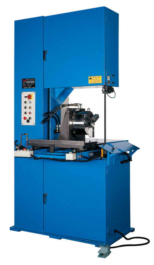 Hydraulic Semi Automatic Type Vertical Band Saw Machine