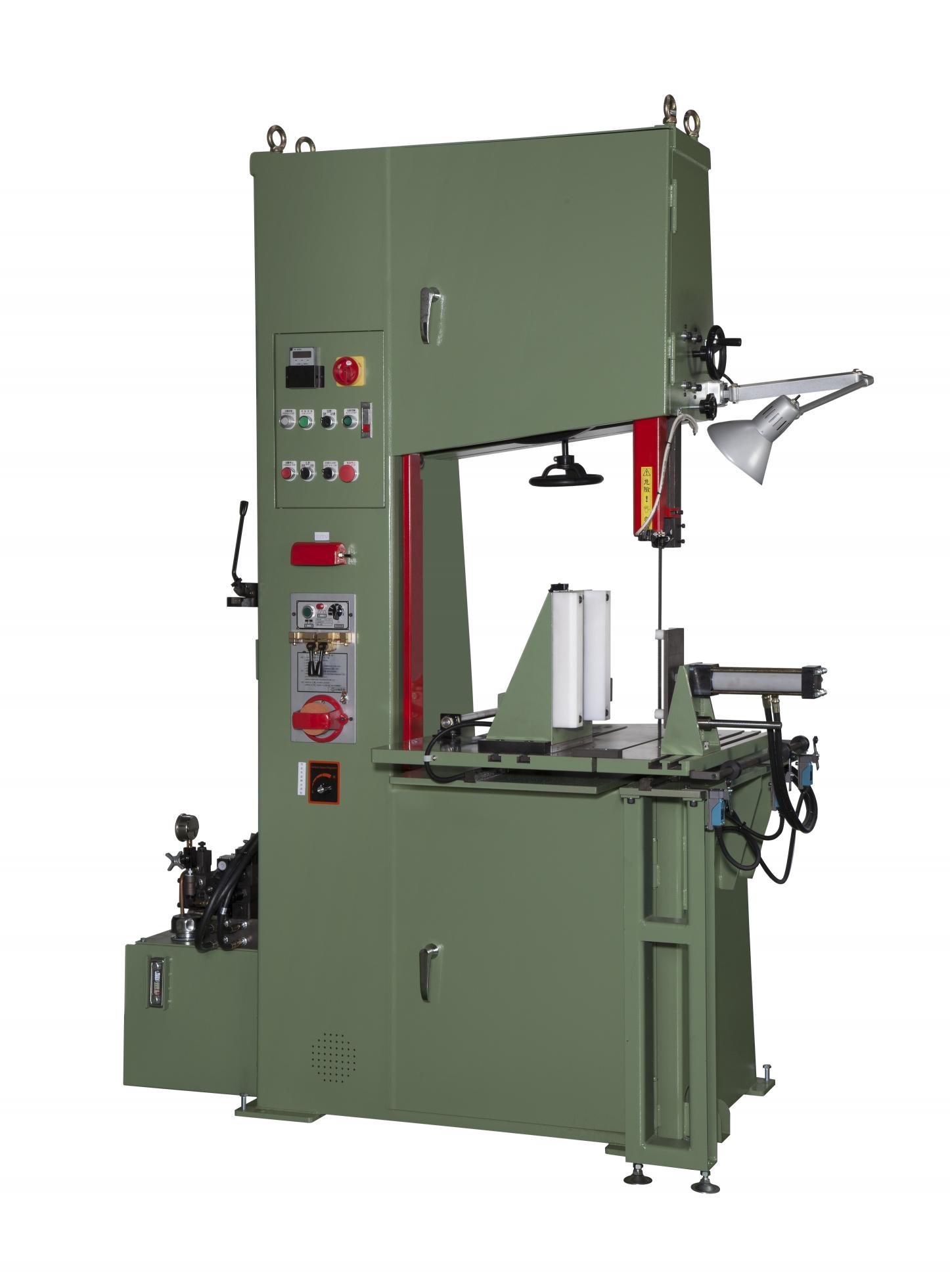 Hydraulic Semi Automatic Type Vertical Band Saw Machine