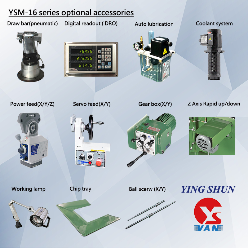 砲塔立式銑床-YSM-16 SERIES