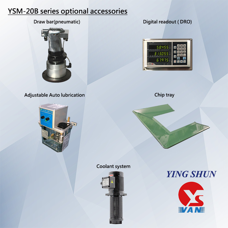 Vertical Turret Milling Machine-YSM-20B SERIES
