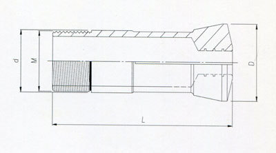 Pull Type Outer Threaded Collets