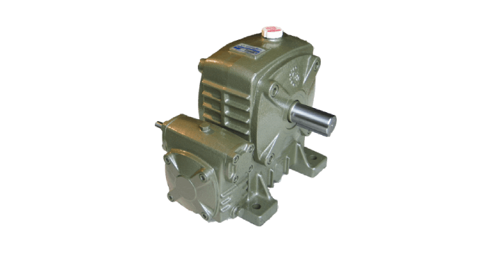 Worm Gear Reducer-W／G series(Input at Bottom)