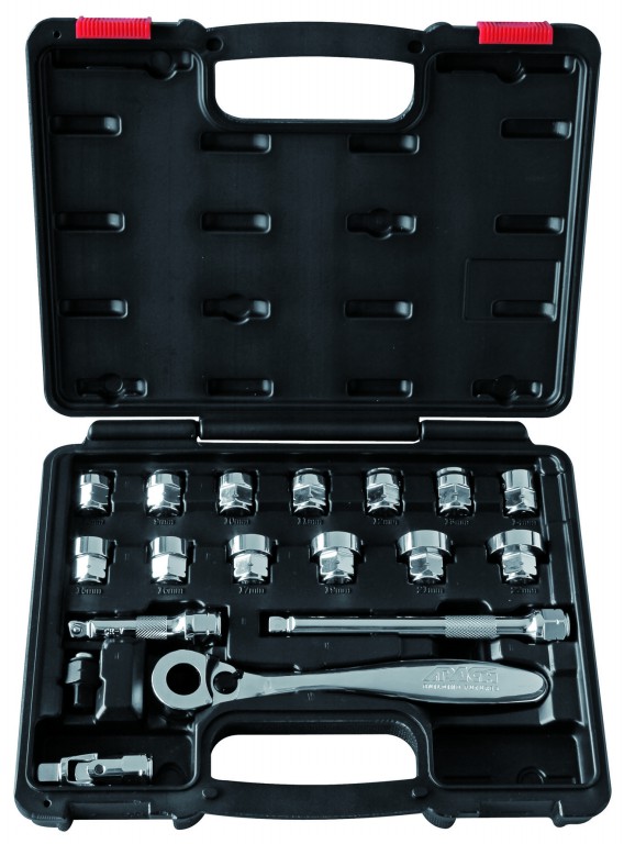 Apach Insert-snap Wrench & Super Short Socket Set (Copy)-APACH INSERT-SNAP WRENCH & BIT SET