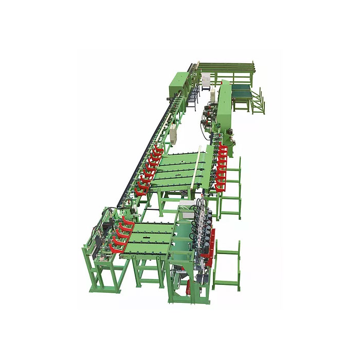 全自動原木生產線防風木機材加工設備-AL-7503 