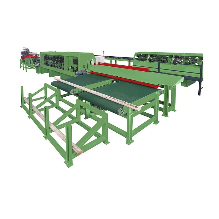 AUTO. LINE PEELING AND LATHING MACHINE-AL-7491