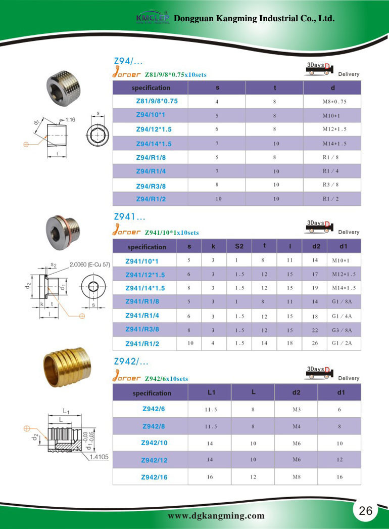 HASCO Series-Z94-Z94