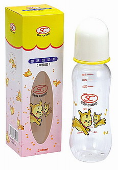 中葫蘆標準型奶瓶240ml-奶瓶-SC-206