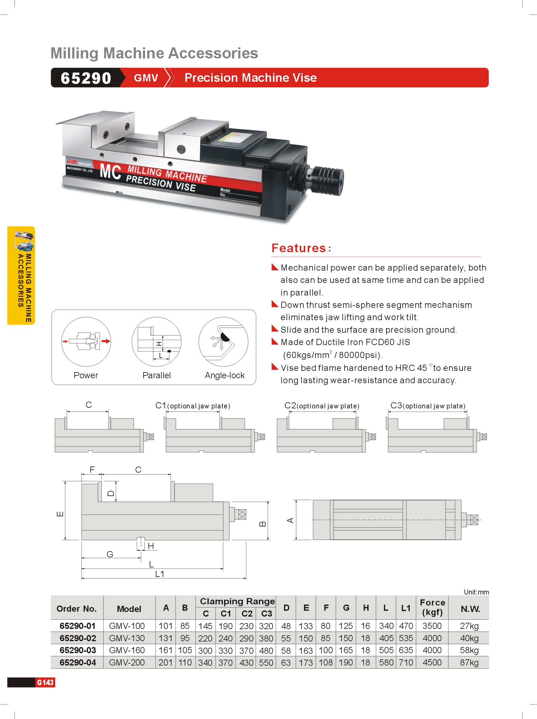 Milling Machine Vises