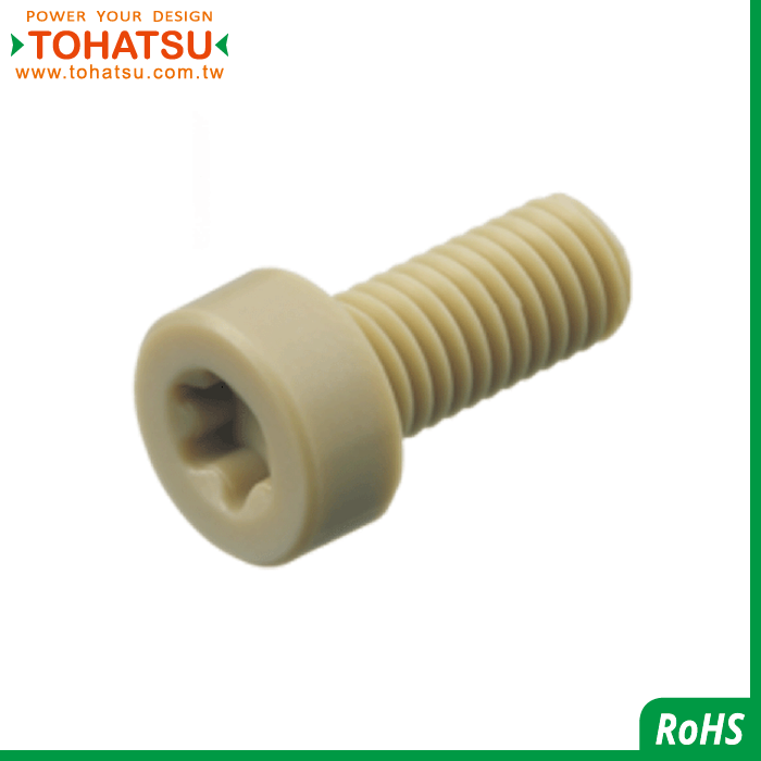 Star Plastic Screw (Material: PP)