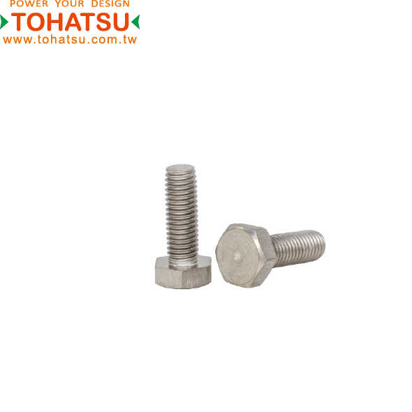 Hexagonal titanium bolts