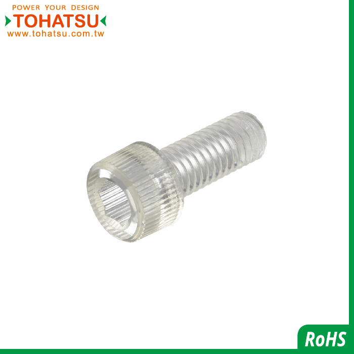 Hexagon socket head plastic screw (Material: PC)-BPC-CBM