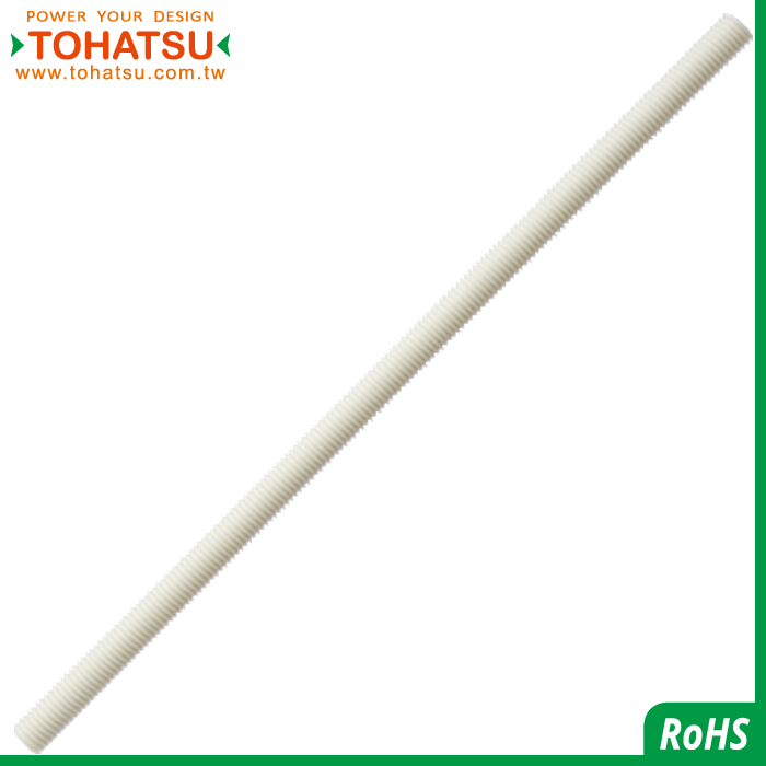 Plastic Fully-Threaded Bolts (Material: RENY)