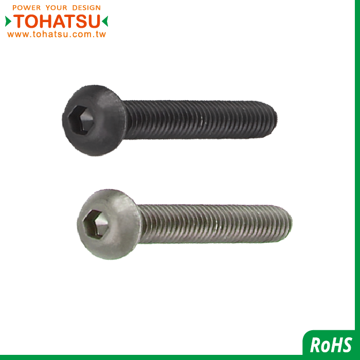 Half round head socket head cap screw(Materials:SCM435／SUS304)-BCBB SBCBB