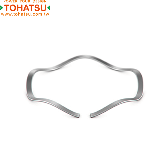 Wave Spring (Notch Type) (Material: Spring Steel)-TSSB