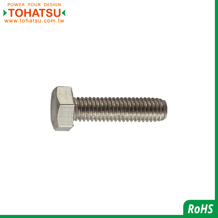 Hexagon Bolts (Material: Steel)(Full teeth)